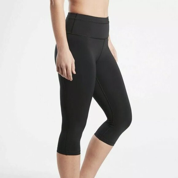 Athleta Accelerate Crop Legging Black Size M - Picture 2 of 8